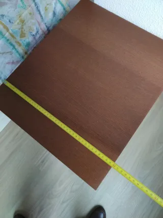 Mesita de noche Ikea marrón