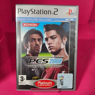 Videojuego PS2 PES 2008