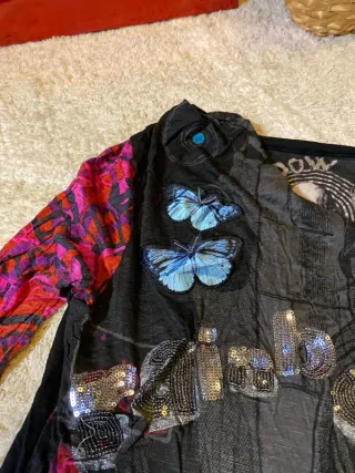 Camiseta Desigual manga larga multicolor