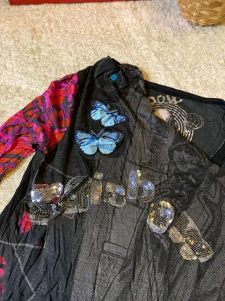 Camiseta Desigual manga larga multicolor