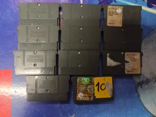 Set 11 Cartucce Game Boy Advance