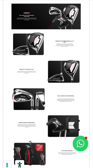 TaylorMade RBZ 2025 Full Set Grafito Regular Flex