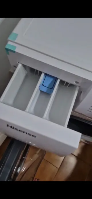 Lavadora Hisense Blanca