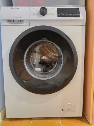 Lavadora Hisense Blanca