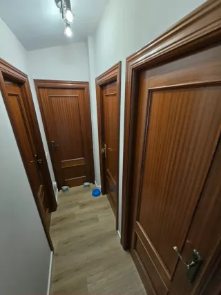 LOTE de 4 puertas de madera