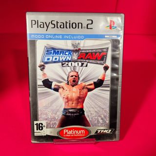 Videojuego PS2 SmackDown vs RAW 2007