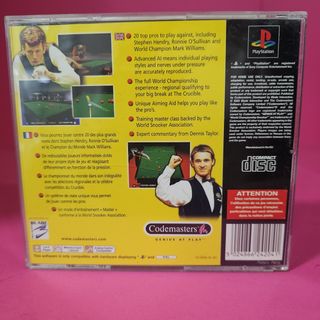 Videojuego PS1 World Championship Snooker (EN) Pal