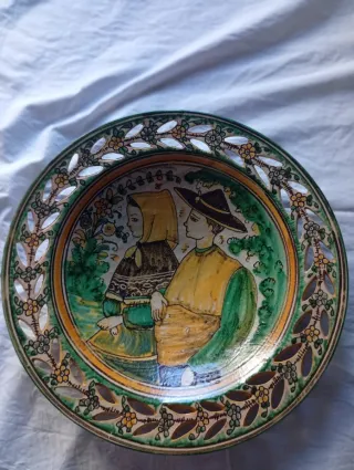 Plato Cerámica Antiguo Cnossos