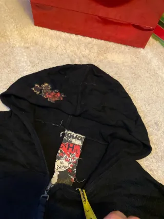 Sudadera Desigual Cremallera Negra