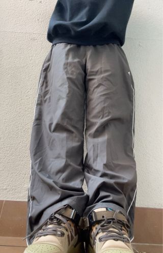 Adidas Track Pants Vintage - Brown 00s Baggy