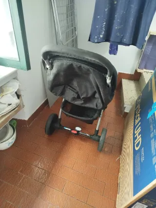 Silla de paseo niñ@ negra nurse