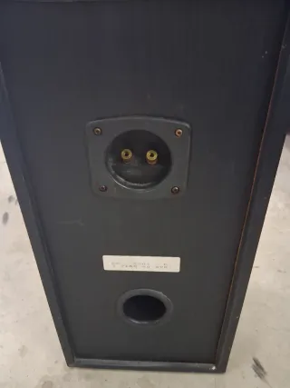 Altavoces Wundertone 3 vías Negro/Plata