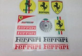 VINILO PEGATINAS FERRARI 1 más vinilo