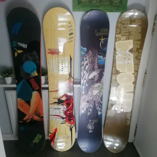 4 Tablas de Snowboard. RECOGER EN EL BOALO