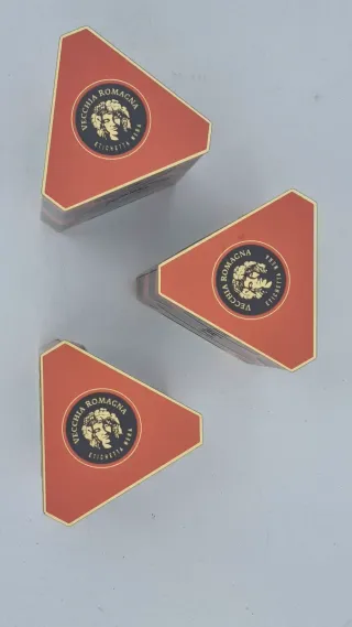 3 Lattine Vecchia Romagna Etichetta Nera