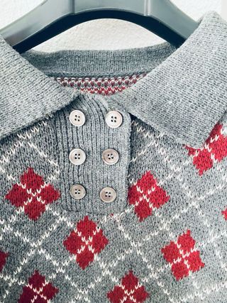 Jersey corto estampado rombos