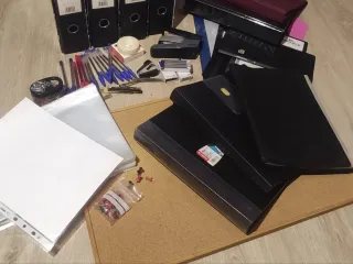 Lote material de oficina, estudio