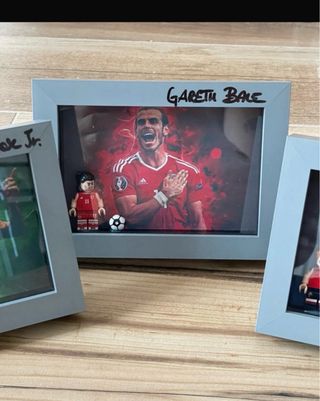 Diorama Neymar, Bale, De Bruyne