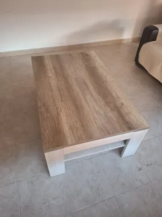 Mesa de centro madera estilo nórdico