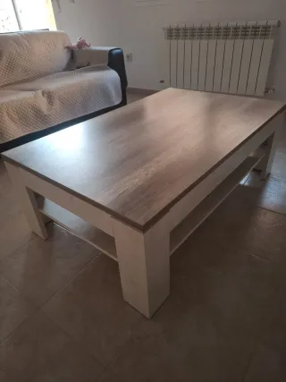 Mesa de centro madera estilo nórdico