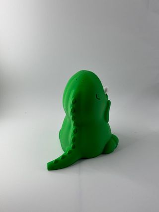 Dinosaur Holder T-Rex Bathroom Organizer Green