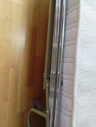 Barandilla cama de adultos plegable