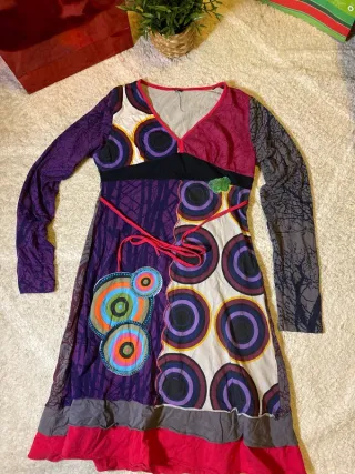 Vestido multicolor Sweetwear Talla L