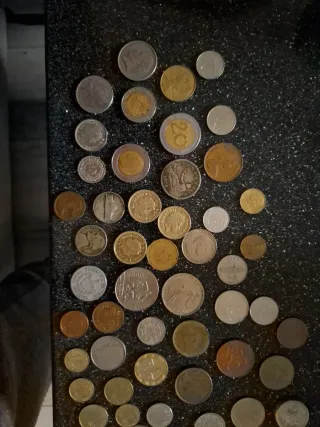 Colección de Monedas Antiguas Variadas