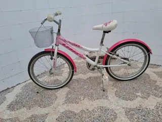 Bicicleta infantil rosa