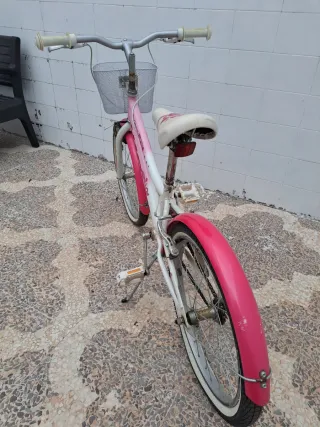 Bicicleta infantil rosa