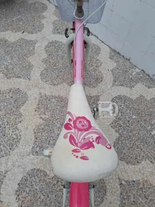 Bicicleta infantil rosa