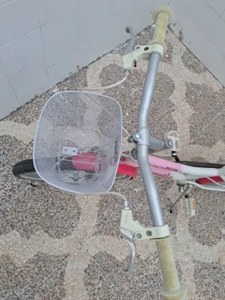 Bicicleta infantil rosa
