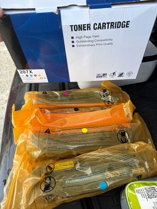 Cartucho Toner 207X Negro/Rosa/Amarillo/Azul