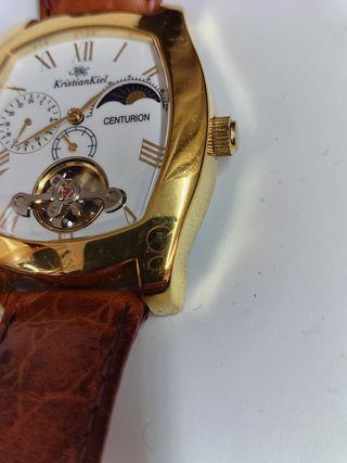 Reloj Kronen & Söhne Automático Marrón/Dorado