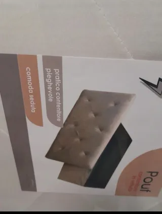 Pouf Contenitore Pieghevole Diodor