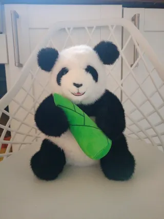 Peluche Oso Panda con Bambú