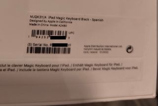 Apple Magic Keyboard iPad Pro 12.9 (Negro)