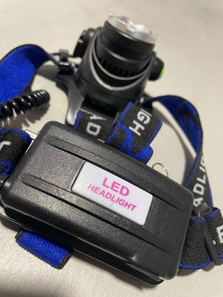 Linterna frontal LED