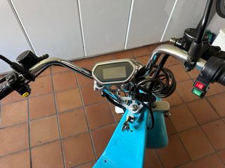 Citycoco Scooter Eléctrica Azul NUEVA