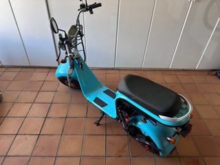 Citycoco Scooter Eléctrica Azul NUEVA