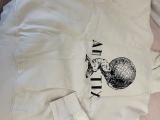 Sudadera Beige con Logo