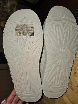 Bota UGG Mini Dipper Puffer Blanco cerámica/beige