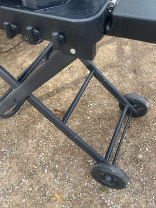 Carrello barbecue pieghevole