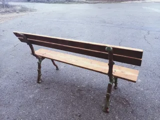 Banco restaurado años 60