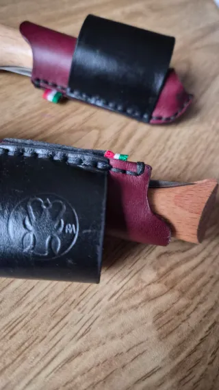 2 Copri coltello Opinel 6 e 8 cuoio artigianale