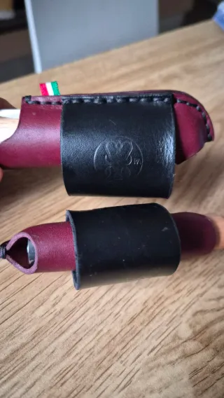 2 Copri coltello Opinel 6 e 8 cuoio artigianale