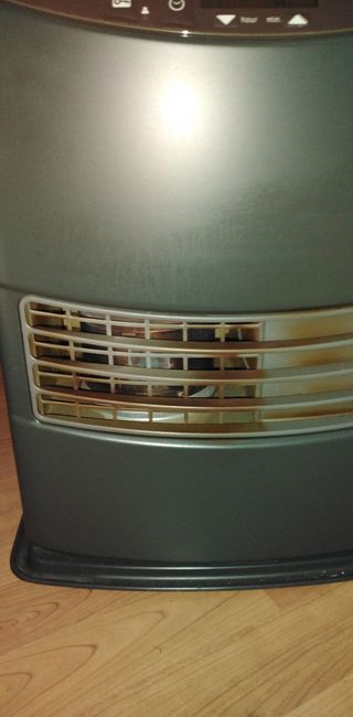 Estufa calefactor de parafina queroseno negra