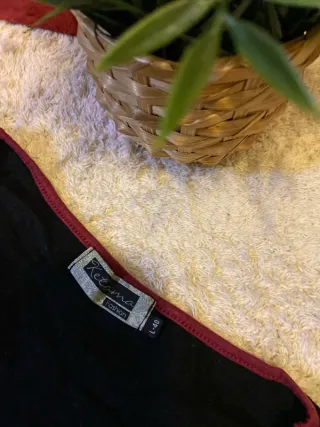 Vestido Ketama Negro Rojo Talla Única