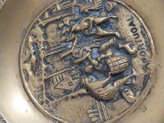 Cenicero Bronce Vintage Portugal