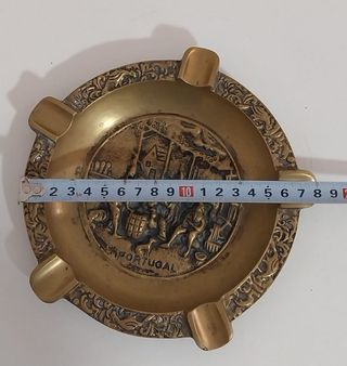 Cenicero Bronce Vintage Portugal